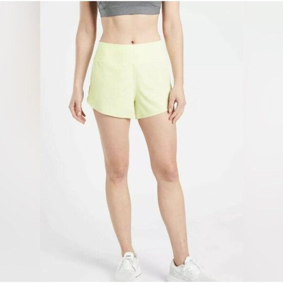 Athleta Run With It 3.5" Shorts Featherweight Stretch Semi-Fitted Mid-Rise L NWT - Picture 3 of 14